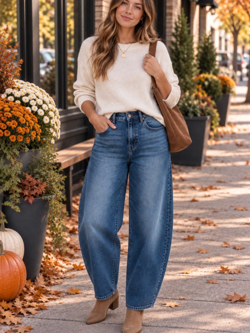 Abercrombie Curve Love High Rise Barrel Jeans Medium Wash 29 Long